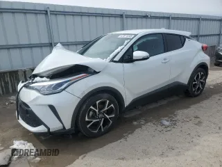 2021 Toyota C-HR LE with VIN NMTKHMBX8MR140088, listed as a Copart auction lot 47871245 with 37,884 mi miles and Salvage Title. Bid and sale history available at carsss.com. Image 1.