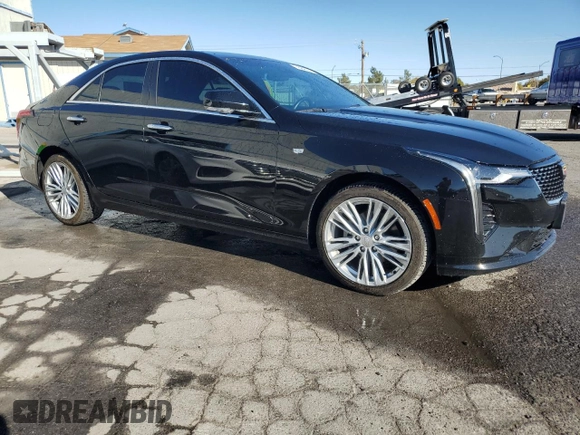 2021 Cadillac CT4 Premium Luxury z VIN 1G6DB5RK8M0146376, wystawiony jako Copart lot #45725285 z przebiegiem 38 113 mil mil oraz Czysty tytuł • Clean title. Historia ofert i sprzedaży dostępna na DreamBid. Obrazek 4.