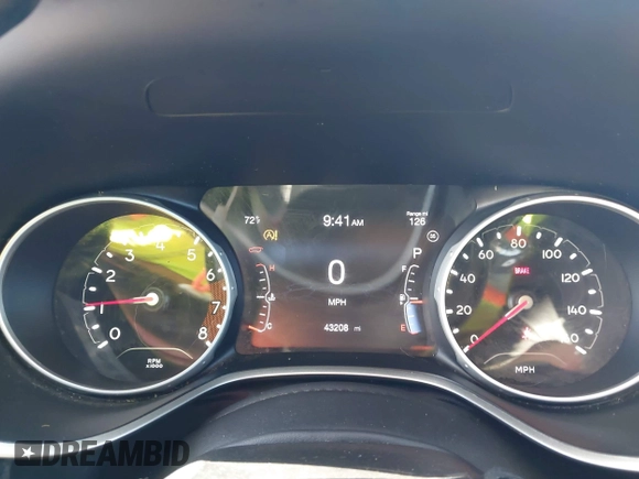 2021 Jeep Compass Latitude with VIN 3C4NJDBB1MT578819, listed as a IAAI auction lot 42288394 with 43,208 mi miles and . Bid and sale history available at DreamBid. Image 7.