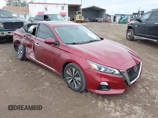 2019 Nissan Altima SV z VIN 1N4BL4DV6KC136296, wystawiony jako IAAI lot #41709858 z przebiegiem 92 038 mil mil oraz . Historia ofert i sprzedaży dostępna na DreamBid. Obrazek 1.