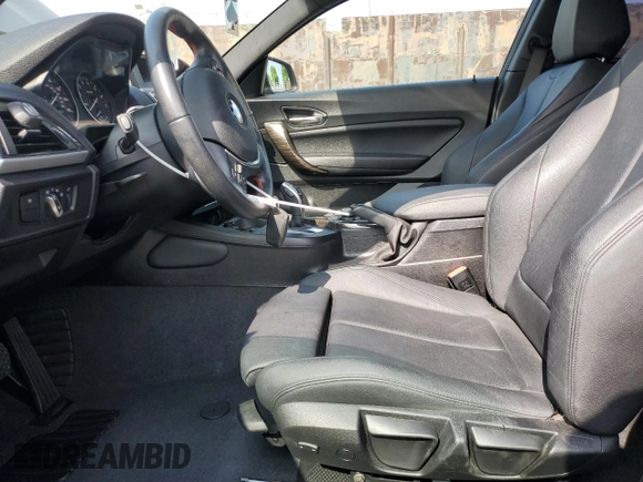 2016 BMW 2 Series 228i with VIN WBA1F9C56GV544978, listed as a Copart auction lot 53974395 with 49,508 mi miles and Salvage title. Bid and sale history available at DreamBid. Image 7.