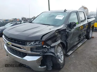 2021 Chevrolet Silverado 1500 LT with VIN 3GCUYDED2MG481707, listed as a IAAI auction lot 41060076 with 27,535 mi miles. Bid and sale history available at carsss.com. Image 2.