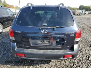 2005 Hyundai Santa Fe GLS with VIN KM8SC73E95U936274, listed as a Copart auction lot 76955984 with 166,437 mi miles and Salvage Title. Bid and sale history available at carsss.com. Image 6.