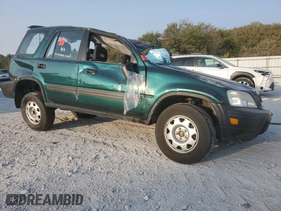 1999 Honda CR-V LX with VIN JHLRD1846XC018894, listed as a Copart auction lot 75686304 with 132,317 mi miles and Salvage Title. Bid and sale history available at carsss.com. Image 4.
