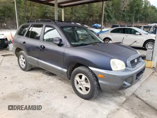 2004 Hyundai Santa Fe GLS with VIN KM8SC13D84U748073, listed as a Copart auction lot 74749424 with 216,354 mi miles and Salvage Title. Bid and sale history available at carsss.com. Image 4.