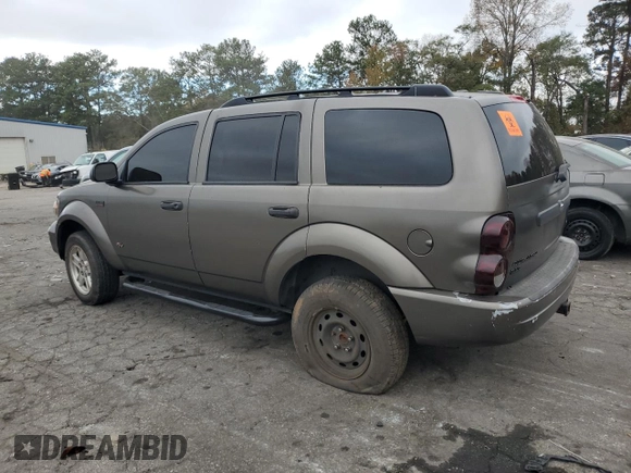 2008 Dodge Durango SLT with VIN 1D8HD48278F100482, listed as a Copart auction lot 78818454 with Not provided miles and Salvage title. Bid and sale history available at DreamBid. Image 2.