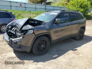 2014 Jeep Cherokee Limited z VIN 1C4PJMDBXEW256942, wystawiony jako Copart lot #55558445 z przebiegiem 165 701 mil mil oraz Czysty tytuł • Clean title. Historia ofert i sprzedaży dostępna na DreamBid. Obrazek 1.