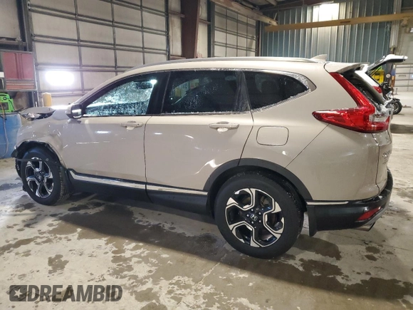 2017 Honda CR-V Touring with VIN 5J6RW2H90HL045674, listed as a Copart auction lot 82301294 with 93,587 mi miles and Salvage Title. Bid and sale history available at carsss.com. Image 2.