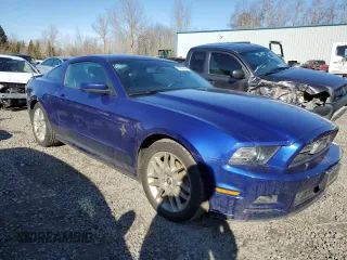 2013 Ford Mustang V6 with VIN 1ZVBP8AM9D5267518, listed as a Copart auction lot 47307545 with 109,784 mi miles and Salvage title. Bid and sale history available at DreamBid. Image 4.
