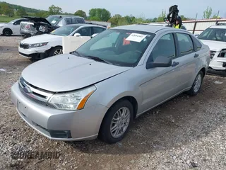 2010 Ford Focus SE with VIN 1FAHP3FN2AW225625, listed as a IAAI auction lot 42094502 with 96,196 mi miles. Bid and sale history available at carsss.com. Image 2.