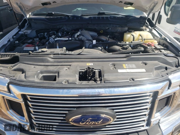 2022 Ford F-350 XL with VIN 1FT8W3DT4NED32783, listed as a Copart auction lot 46214285 with 34,715 mi miles and Clean Title. Bid and sale history available at DreamBid. Image 12.