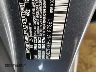 2017 Mercedes-Benz E 300 Luxury z VIN WDDZF4KB9HA187861, wystawiony jako Copart lot #66560525 z przebiegiem Nie podano mil oraz Szkoda całkowita • Salvage title. Historia ofert i sprzedaży dostępna na DreamBid. Obrazek 12.