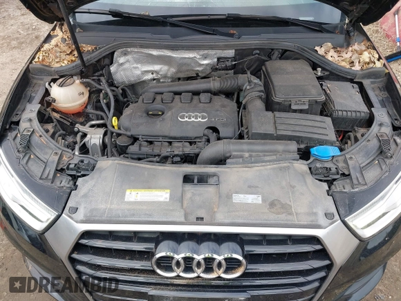 2017 Audi Q3 Premium with VIN WA1ECCFS5HR016753, listed as a IAAI auction lot 41630346 with 77,476 mi miles. Bid and sale history available at carsss.com. Image 10.