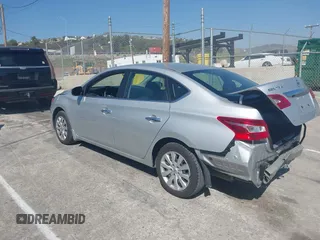 2019 Nissan Sentra S with VIN 3N1AB7AP5KY428872, listed as a IAAI auction lot 42004343 with 51,340 mi miles. Bid and sale history available at carsss.com. Image 3.