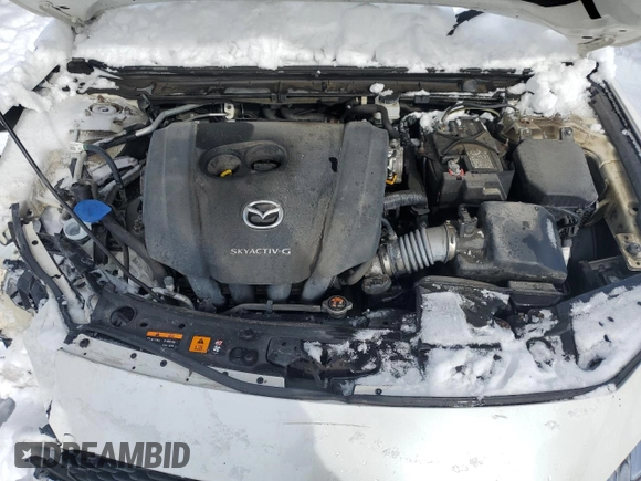 2021 Mazda 3 Select with VIN 3MZBPBBM6MM207797, listed as a Copart auction lot 44847015 with 92,310 mi miles and Salvage Title. Bid and sale history available at carsss.com. Image 11.