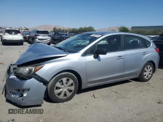 2016 Subaru Impreza 2.0i with VIN JF1GPAA62G8219157, listed as a Copart auction lot 59202455 with 79,339 mi miles and Salvage title. Bid and sale history available at DreamBid. Image 1.