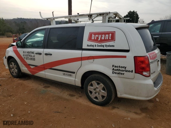 2012 Ram Cargo Van with VIN 2C4JDGAG8CR340150, listed as a Copart auction lot 43041175 with 253,007 mi miles and Salvage Title. Bid and sale history available at carsss.com. Image 2.