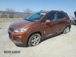 2019 Chevrolet Trax LT with VIN 3GNCJPSB8KL306913, listed as a Copart auction lot 48606655 with 100,038 mi miles and Salvage Title. Bid and sale history available at carsss.com. Image 1.