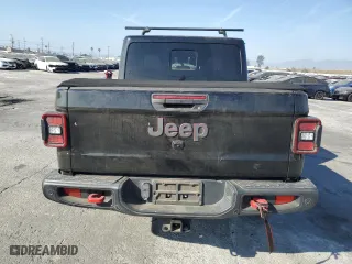 2020 Jeep Gladiator Rubicon with VIN 1C6JJTBG8LL101214, listed as a Copart auction lot 86914174 with 0 mi miles and Salvage Title. Bid and sale history available at carsss.com. Image 6.