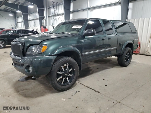 2006 Toyota Tundra SR5 with VIN 5TBBT44116S474810, listed as a Copart auction lot 42135975 with 156,437 mi miles and Salvage Title. Bid and sale history available at carsss.com. Image 1.