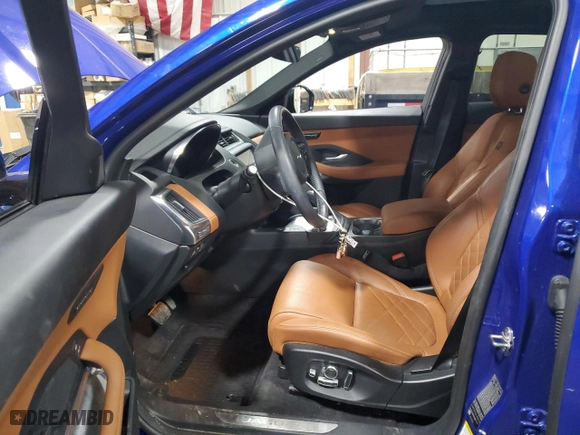 2020 Jaguar E-PACE SE with VIN SADFP2FX4L1013231, listed as a Copart auction lot 44026085 with 33,966 mi miles and Salvage Title. Bid and sale history available at carsss.com. Image 7.
