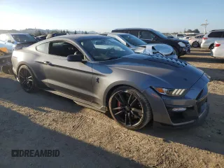 2021 Ford Mustang Shelby GT500 with VIN 1FA6P8SJ5M5501197, listed as a Copart auction lot 89200305 with 27,871 mi miles and Salvage title. Bid and sale history available at DreamBid. Image 4.