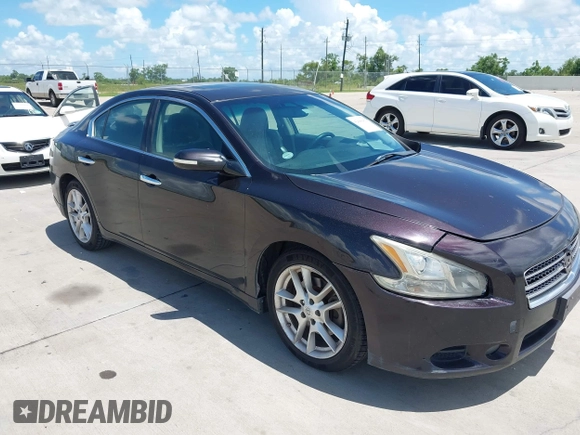 2011 Nissan Maxima SV with VIN 1N4AA5AP5BC855939, listed as a IAAI auction lot 42600437 with 211,716 mi miles and . Bid and sale history available at DreamBid. Image 1.