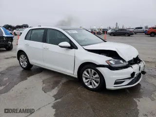 2019 Volkswagen Golf S with VIN 3VWG57AU1KM025058, listed as a Copart auction lot 38925153 with 73,303 mi miles. Bid and sale history available at carsss.com. Image 4.