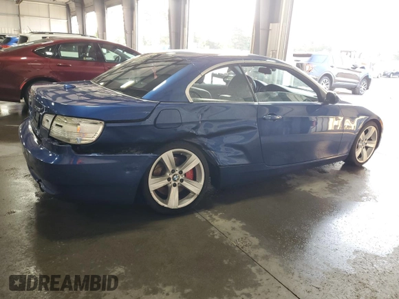 2008 BMW 3 Series 335i with VIN WBAWL735X8PX54458, listed as a Copart auction lot 71010104 with 56,304 mi miles and Salvage Title. Bid and sale history available at carsss.com. Image 3.
