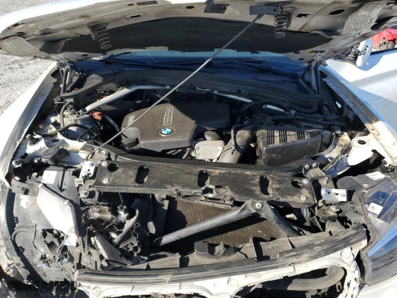 2017 BMW X3 sDrive28i with VIN 5UXWZ7C37H0X42405, listed as a Copart auction lot 49547385 with 0 mi miles and Salvage Title. Bid and sale history available at carsss.com. Image 12.