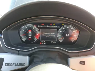 2020 Audi A4 Premium Plus with VIN WAUENAF4XLN012927, listed as a Copart auction lot 50326715 with 58,648 mi miles and Salvage title. Bid and sale history available at DreamBid. Image 9.