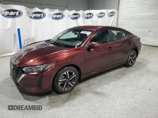 2024 Nissan Sentra SV с VIN 3N1AB8CV5RY341677, выставлен на аукционе Copart как лот 66181555 с пробегом 27 975 миль миль и Чистый • Clean title. История ставок и продаж доступна на DreamBid. Изображение 1.
