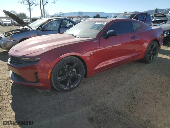 2019 Chevrolet Camaro 1LT with VIN 1G1FB1RX6K0144867, listed as a Copart auction lot 89194845 with 37,019 mi miles and Salvage Title. Bid and sale history available at carsss.com. Image 1.