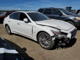 2020 Infiniti Q50 Luxe с VIN JN1EV7AP0LM206642, выставлен на аукционе Copart как лот 50543685 с пробегом 76 405 миль миль и Списание • Salvage title. История ставок и продаж доступна на DreamBid. Изображение 4.