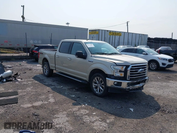 2017 Ford F-150 XL with VIN 1FTFW1EF7HFC16657, listed as a IAAI auction lot 42412661 with 170,889 mi miles and . Bid and sale history available at DreamBid. Image 1.