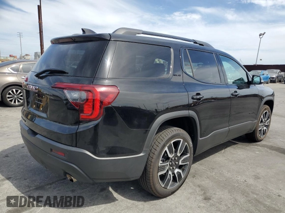 2021 GMC Acadia SLE with VIN 1GKKNKLAXMZ166350, listed as a Copart auction lot 56819585 with 35,668 mi miles and Salvage title. Bid and sale history available at DreamBid. Image 3.