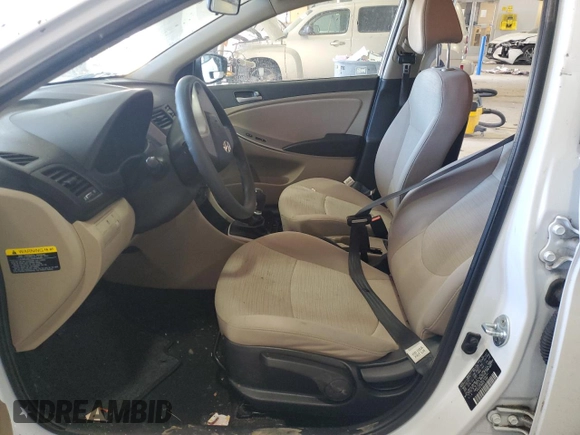 2017 Hyundai Accent SE with VIN KMHCT4AE5HU326141, listed as a Copart auction lot 46502905 with Not Provided miles and Salvage Title. Bid and sale history available at carsss.com. Image 7.