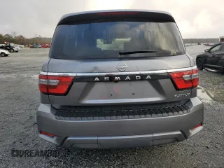 2023 Nissan Armada Platinum with VIN JN8AY2DA0P9405121, listed as a Copart auction lot 78099894 with 2,799 mi miles and Non Repairable. Bid and sale history available at carsss.com. Image 6.