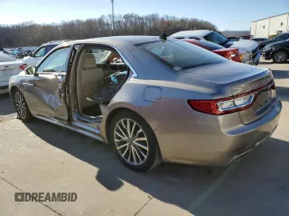 2020 Lincoln Continental Standard with VIN 1LN6L9PKXL5601903, listed as a Copart auction lot 82810864 with 0 mi miles and Salvage Title. Bid and sale history available at carsss.com. Image 2.