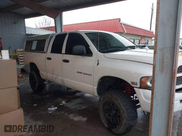 2003 Dodge 2500 ST with VIN 3D3KU28D03G823115, listed as a IAAI auction lot 41955872 with Not Provided miles. Bid and sale history available at carsss.com. Image 12.