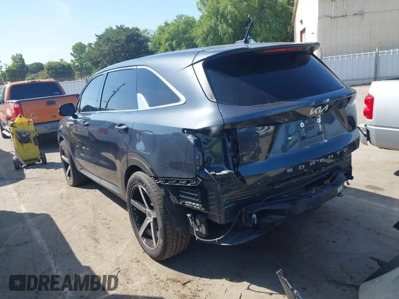 2022 Kia Sorento LX with VIN 5XYRG4LC8NG115947, listed as a IAAI auction lot 42459508 with 49,592 mi miles and . Bid and sale history available at DreamBid. Image 3.
