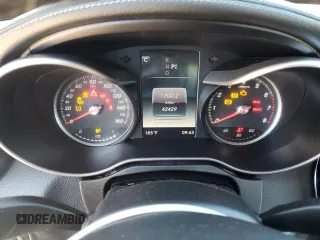 2016 Mercedes-Benz C 300 Luxury with VIN WDDWF4KB8GR167040, listed as a Copart auction lot 58181125 with 42,429 mi miles and Salvage title. Bid and sale history available at DreamBid. Image 9.