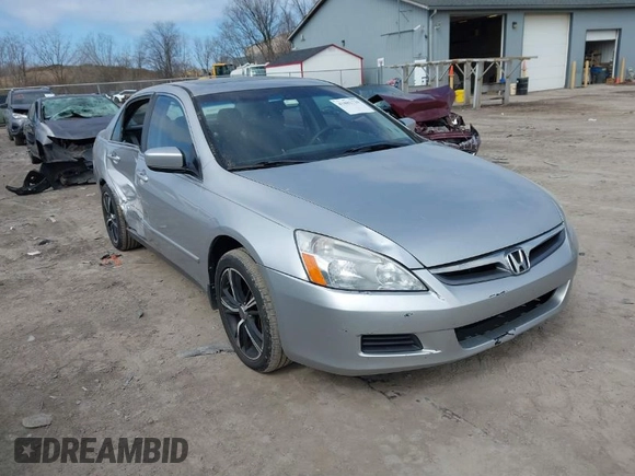 2006 Honda Accord LX with VIN 1HGCM66346A027051, listed as a IAAI auction lot 41881729 with 117,409 mi miles and . Bid and sale history available at DreamBid. Image 1.