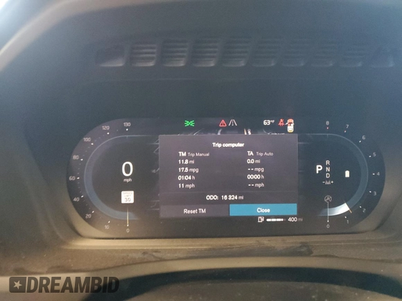 2024 Volvo XC90 Ultimate Bright Theme with VIN YV4062JF6R1145450, listed as a Copart auction lot 65262805 with 16,324 mi miles and Salvage title. Bid and sale history available at DreamBid. Image 9.
