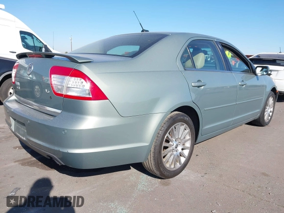 2009 Mercury Milan Premier with VIN 3MEHM08169R615068, listed as a IAAI auction lot 40395460 with 162,549 mi miles and . Bid and sale history available at DreamBid. Image 4.