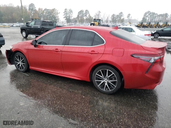 2021 Toyota Camry SE Nightshade with VIN 4T1G11AK8MU436574, listed as a Copart auction lot 80660464 with 126,216 mi miles and Salvage Title. Bid and sale history available at carsss.com. Image 2.