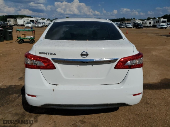 2015 Nissan Sentra SV with VIN 3N1AB7AP8FY335446, listed as a Copart auction lot 72381474 with 64,013 mi miles and Salvage Title. Bid and sale history available at carsss.com. Image 6.