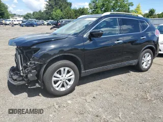 2016 Nissan Rogue SV with VIN KNMAT2MV6GP649753, listed as a Copart auction lot 60516504 with 98,381 mi miles and Salvage Title. Bid and sale history available at carsss.com. Image 1.