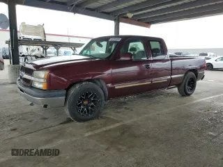 2003 Chevrolet Silverado 1500 LS with VIN 1GCEC19TX3Z283605, listed as a Copart auction lot 49704305 with 273,063 mi miles and Salvage Title. Bid and sale history available at carsss.com. Image 1.