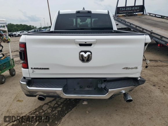 2023 Ram 1500 Laramie with VIN 1C6SRFJTXPN583434, listed as a Copart auction lot 61860925 with 28,064 mi miles and Clean title. Bid and sale history available at DreamBid. Image 6.
